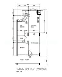 Blk 522 Bedok North Avenue 1 (Bedok), HDB 3 Rooms #552717061